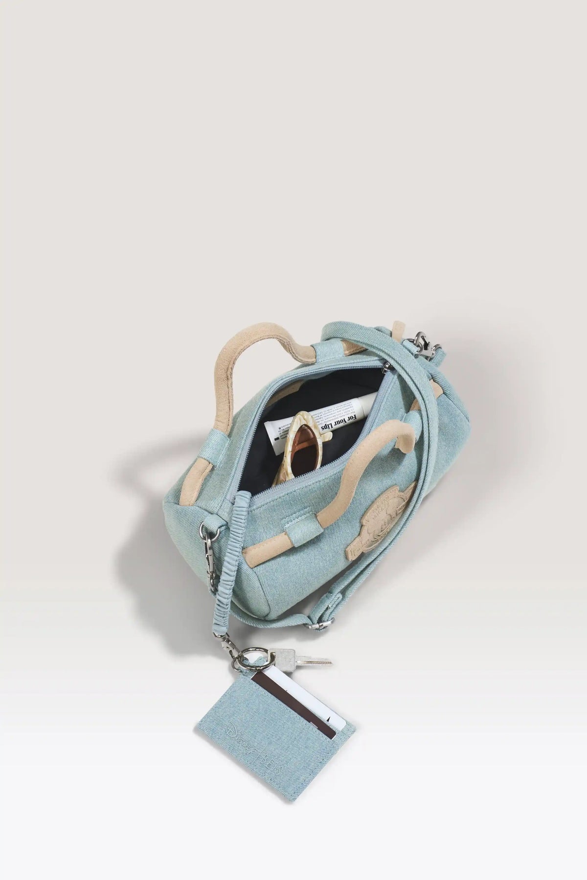 The Disney Small Duffle in Blue Jeans