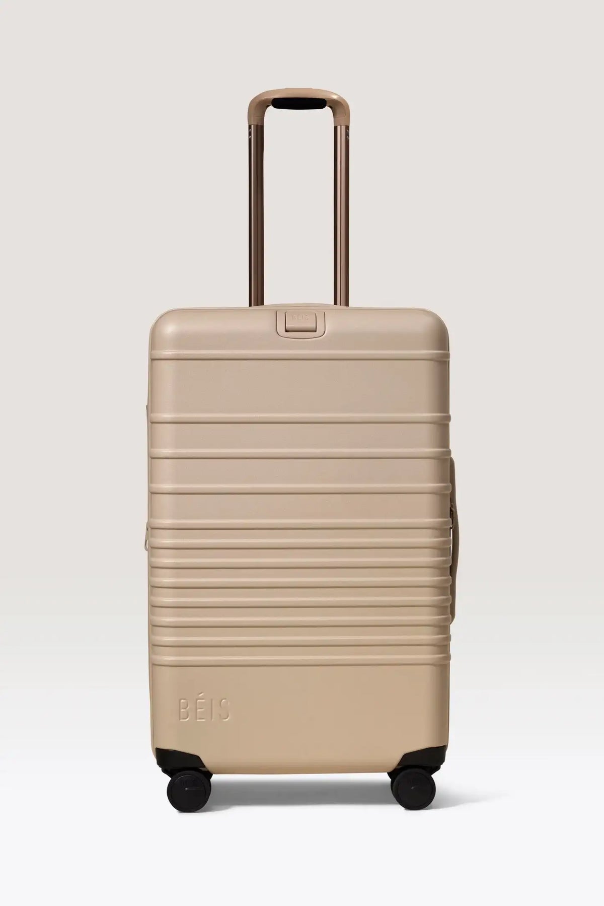 The Medium Check-In Roller in Beige