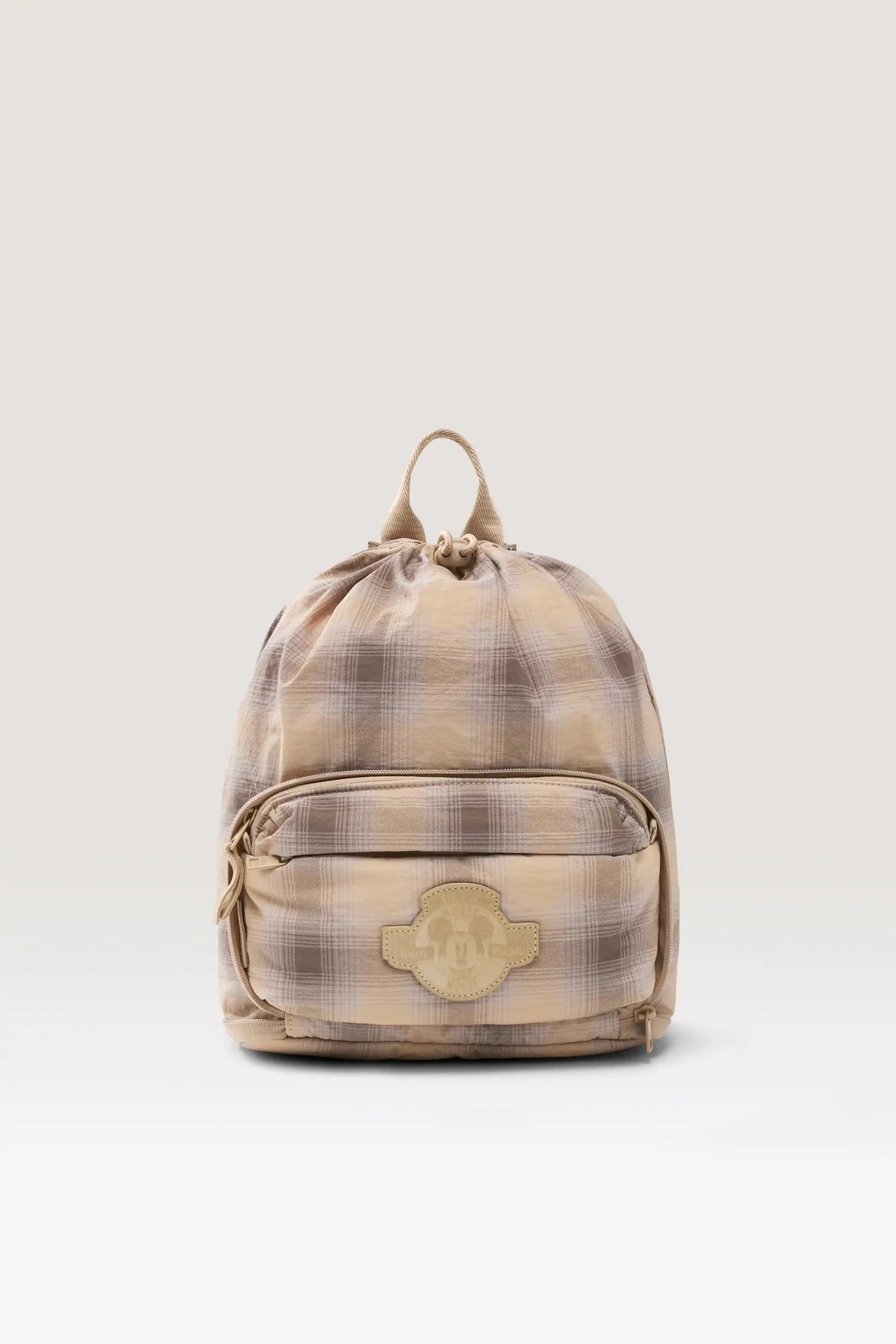 The Disney Compactible Backpack in Plaid